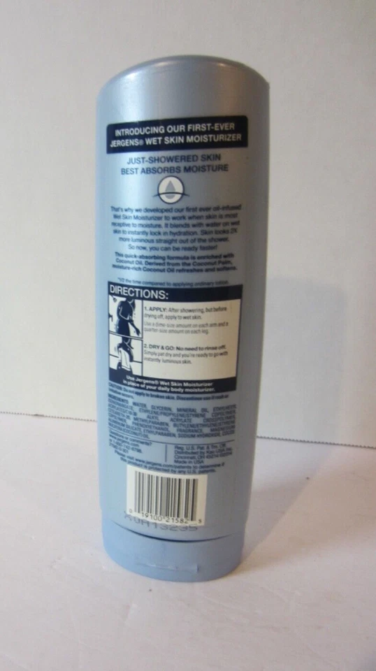 Jergens Wet Skin Moisturizer -10 fl oz - Discontinued- Rare-(719B4) - Image 2 of 3