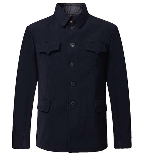 Engineered Garments Men's Vest Size S Wool Navy Solid PRIMALOFT