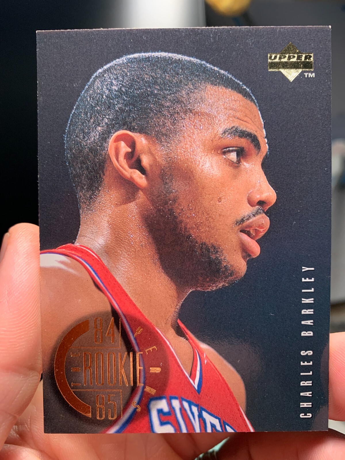 Charles Barkley 1995-96 Upper Deck The Rookie Years #136 - Philadelphia 76ers