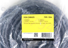 STARTECH VGA Cable 75ft MXT101MMHQ75 VGA to VGA Original NEW in Factory Bag
