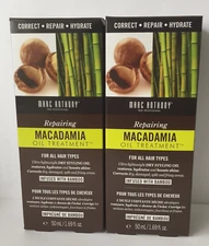 2 X Marc Anthony Repairing Macadamia Oil Treatment For All Hair Types 1.69 Oz