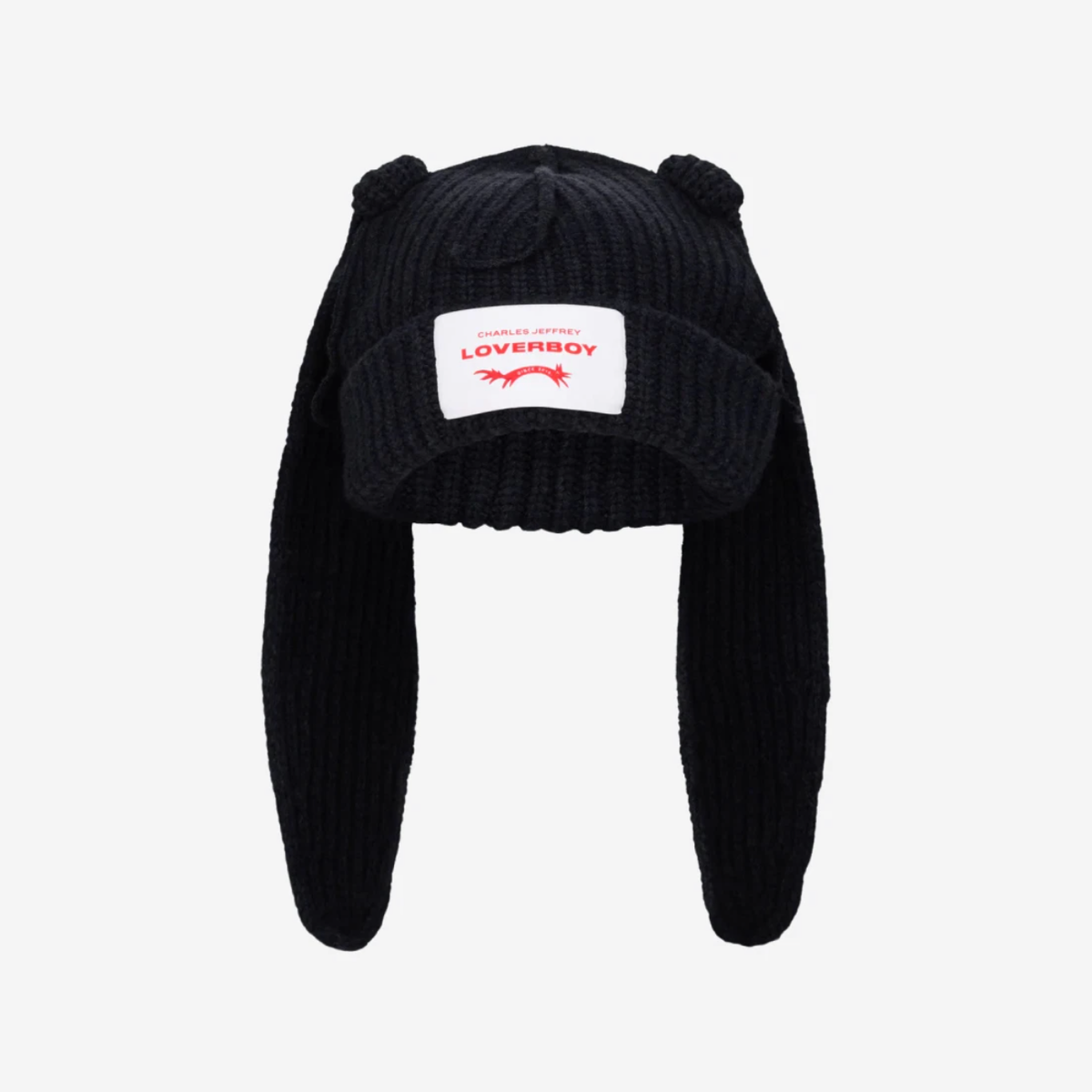 Charles Jeffrey Loverboy Chunky Rabbit Beanie Black / FedEx Charles Jeffrey Loverboy Chunky Rabbit Beanie Black / FedEx