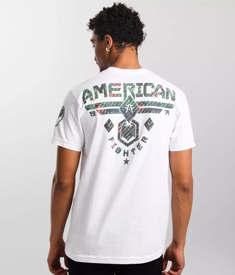 Мужская футболка American Fighter Premium Fairbanks Tattoo MMA Y2K XS-XXXL - Изображение 2 из 4