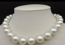 HUGE 1812-14mm natural south sea Genuine Whit...