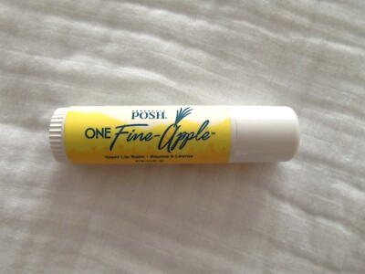 NEW Perfectly Posh ONE FINE APPLE Giant Lip Balm ~ Pineapple ~ Sealed