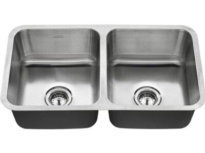 American Standard 18DB.321800S.075 Danville 32'' x 18'' Double Bowl Kitchen Sink