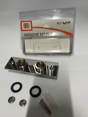 5er Pack - Chrom Dusche Kit Platte für muslimische Duschbrause