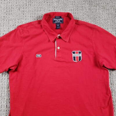 Vintage Y2k Abercrombie & Fitch Polo Shirt Mens Large Justin Vintage Y2k Abercrombie & Fitch Polo Shirt Mens Large Justin