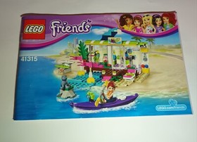 Lego Friends Set 41315 Heartlake Surf Shop Complete 2017 With Instructions 