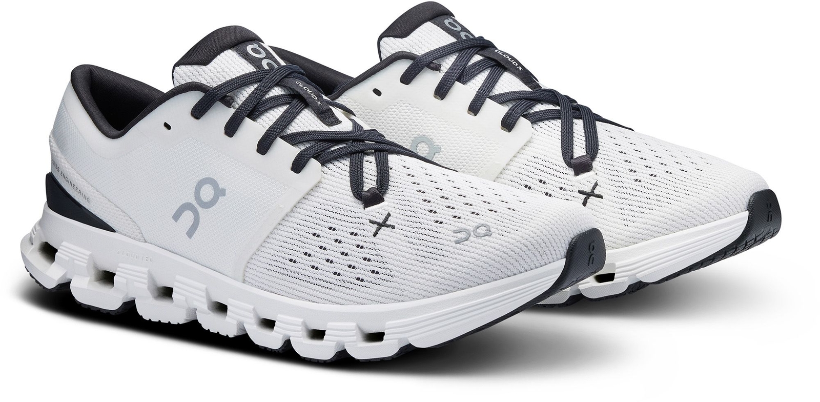 ON Cloud Brand X 4 White/Black Women's Running Shoes NEW 2024