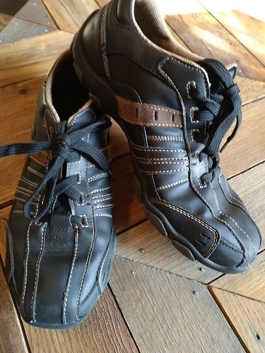7.5 Leather outdoor shoes SN 62607 BKTN 
