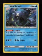 Wishiwashi 62/236 Holo Rare Cosmic Eclipse Pokemon Near Mint