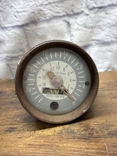 Vintage Ford 6000 Tractor Tachometer Hour Meter Gauge 10th Gear Untested Vintage Ford 6000 Tractor Tachometer Hour Meter Gauge 10th Gear Untested