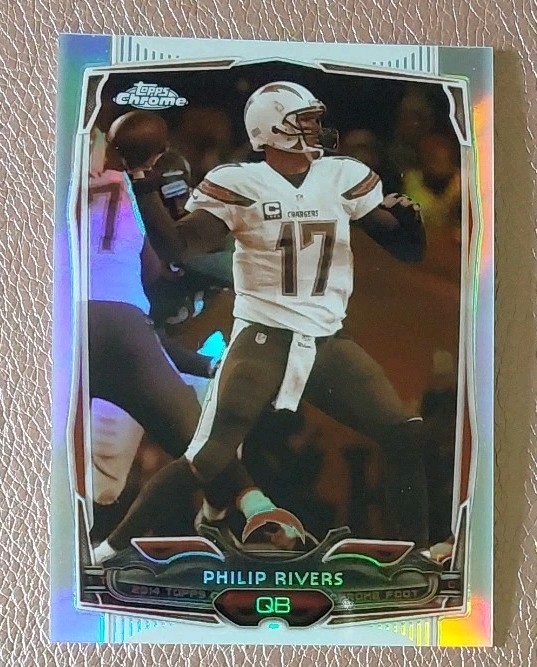2014 Topps Chrome - Philip Rivers #91 Sepia Refractor 54/99