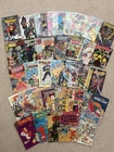 Mostly Vintage DC & Charlton / Indy Comic Lot Of 43 + Book Justice League Shadow