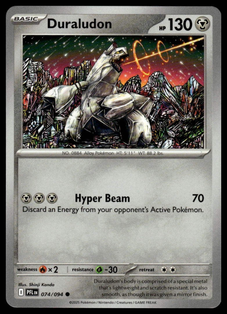 Duraludon ME02: Phantasmal Flames 074/094 Normal NM