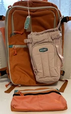 BAGSMART Backpack With Waterproof Water Bottle Bag. New.