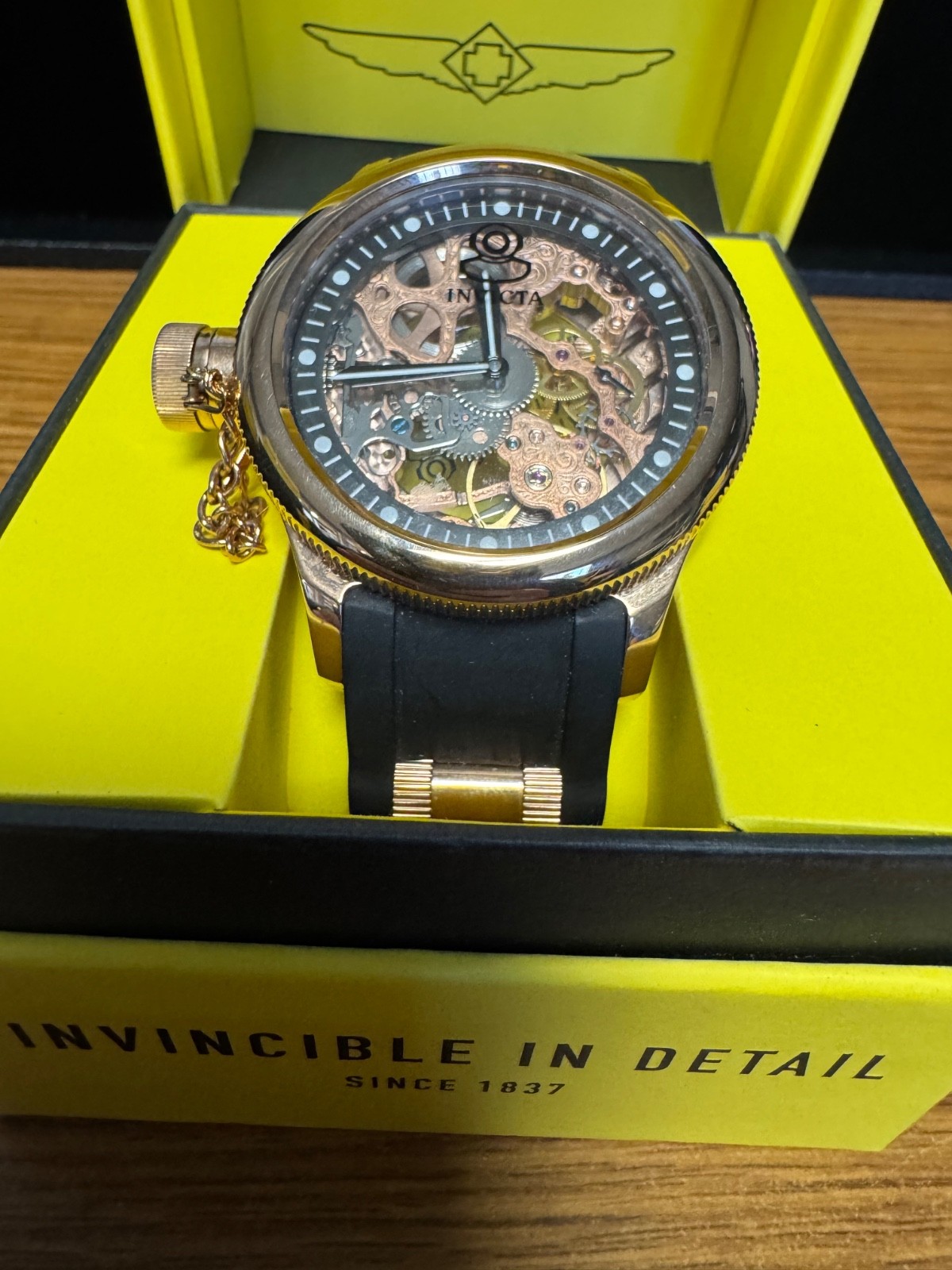Invicta Men's 1845 Russian Diver Watch and box