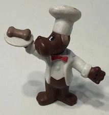 Pound Puppy Baker Chef Louie Toy Figure 1986 Tonka 3”