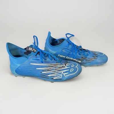 New Balance Burnx3 Lacrosse Cleats Burn x3 Blue Black Mens Size 9.5