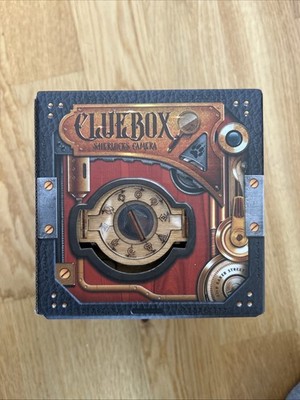 iDventure Cluebox Sherlock's Camera Wooden 3-D Puzzle 