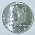 1964 KENNEDY HALF DOLLAR BU/ UNCIRCULATED 90% SILVER MINT STATE #5949