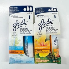 Glade Sense & Spray Automatic Freshener Hawaiian Breeze & Linen DISCONTINUED
