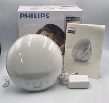Philips Smart Sleep Wake Up Light Colored Sunrise Sunset Simulation Model HF3520