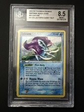 Pokémon 2005 TCG Suicune Nintendo Black Star Promos 30 BGS 8.5 *Damaged Slab* on eBay