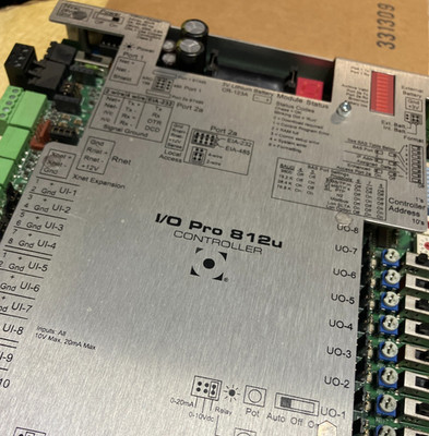 Automated Logic I/O Pro 812u Controller  USED / TESTED SEE PHOTOS * DESCRIPTION