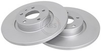 2X Bremsscheibe A.B.S. 16949 FüR 156 147 Alfa Sportwagon 16V Spark 932 A4100 937