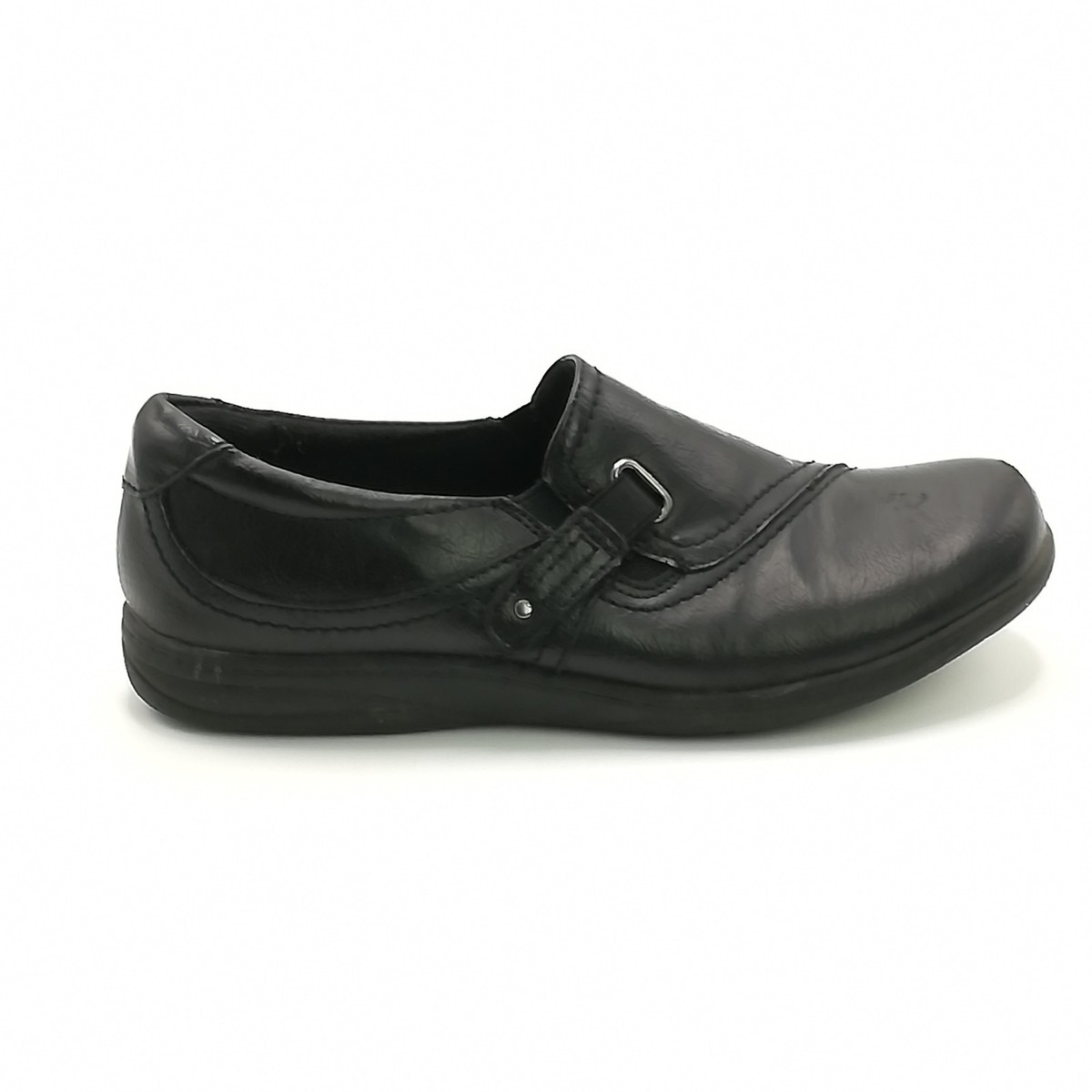 Earth Spirit Shoes Womens Loafer Reni Casual Black Slip On Comfort