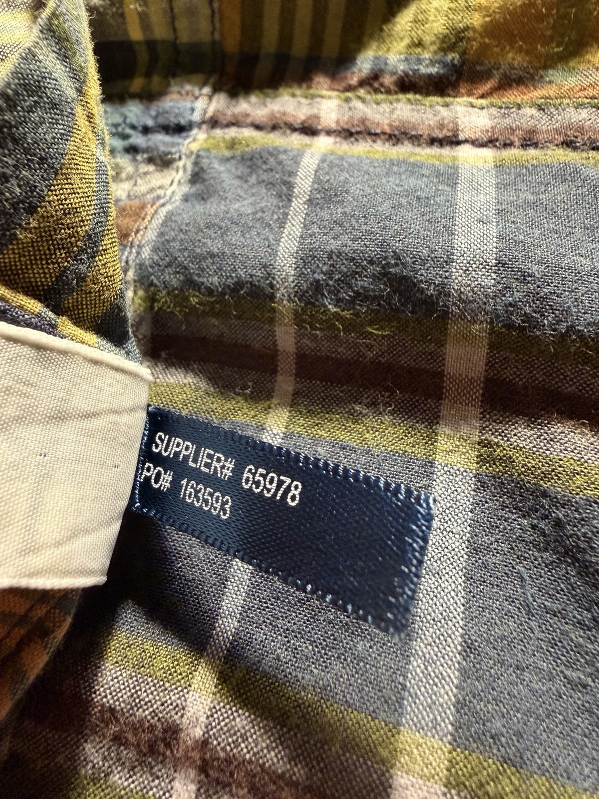 Ralph Lauren Patch Work Madras Button Down Shirt … - image 14