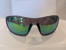 Foster Grant Smoke w Green Mirror Polarized Sunglasses 100 UVA/UVB