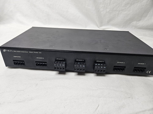 NILES SS-6 AUDIO SYSTEM 6 ZONE SPEAKER SELECTOR with connectors - Picture 2 of 2