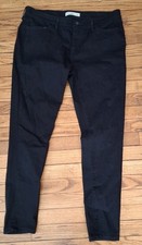 Levi's - Women's Black Legging Stretch Denim Pants. Size 14M