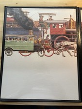 1985 America’s Golden Age Of Transportation Complete First Date Stamp Album