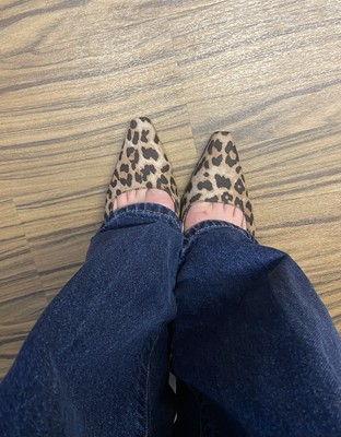 Sandals - Sling-backs - 38 size - h&M - Leopard