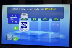 OEM Red Virtual Memory Unit VMU Dreamcast Memory Card Tested Works Needs Battery