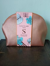 Sanctuary Spa Gift Set Uplifting Moments Travel Wash Bag Pampering Body & Bath