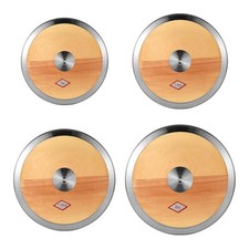 Wood Discus Practice Track and Field Discus for College Men Women Throwers