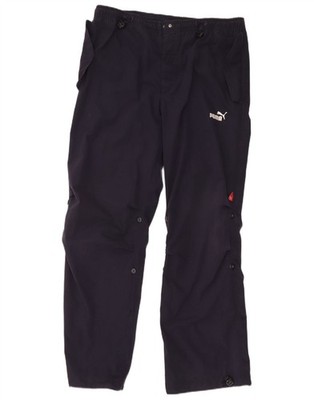 Puma Herren Straight Freizeithose Small W36 L30 Navy Blau AM06