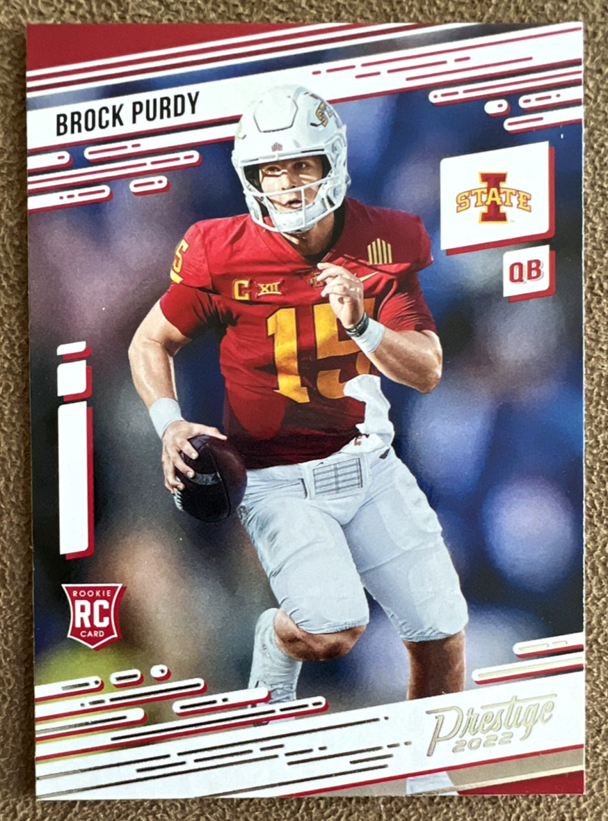 2022 Panini Chronicles Draft Picks - Prestige Brock Purdy #25 (RC) Iowa State