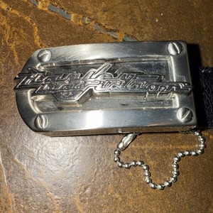 Harley Davidson Belt With Harley Davidson Belt Buckle