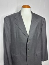 Gianluca Isaia Napoli Gray Checkered Super 140s Wool Blazer Sport Coat - Mens 48