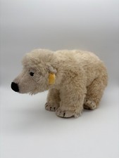 Steiff Tier Eisbär Arco 062810 stehend Stofftier - mit Kopf/Fahne Im Ohr
