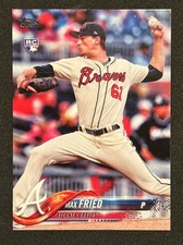 Max Fried RC 2018 Topps Series 1 Rookie Card Braves - #316. rookie card picture