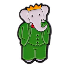 Babar the elephant enamel pin badge