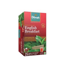Dilmah English Breakfast Tea, 2g X 25 Tea Bags Free Shipping World Wide
