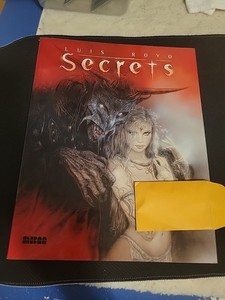 Luis Royo Secrets, Red Cover, Softcover, 1996, Pre-owned